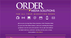 Desktop Screenshot of ordermedia.com